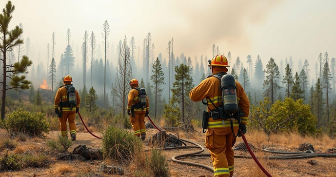 Equipamentos de combate a incêndio florestal essenciais para proteção e prevenção
