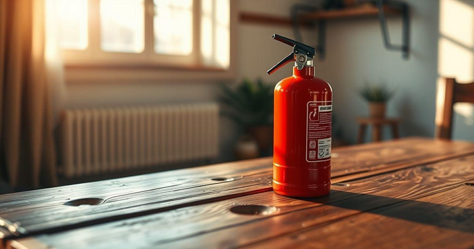 Extintor pequeno é essencial para segurança em casa e no trabalho, descubra como escolher o ideal