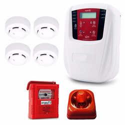 Sistema de alarmes e detecção de incêndio