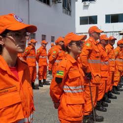 Curso de combate a incêndio e resgate em helipontos