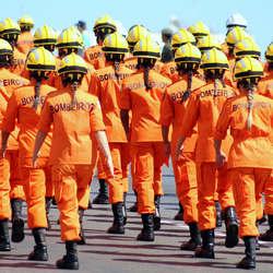 Curso de combate a incêndio para tripulantes