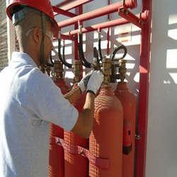 Equipamentos para manutenção de extintores