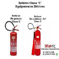 Extintor de incêndio para equipamentos elétricos