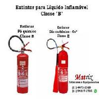 Extintor de incêndio para líquidos inflamáveis Extintor de incêndio para líquidos inflamáveis