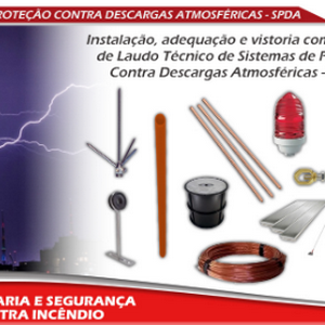 Instalação de para raios Instalação de para raios
