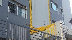 Instalação de prumada externa em hotéis Instalação de prumada externa em hotéis