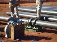 montagem de tubulação industrial