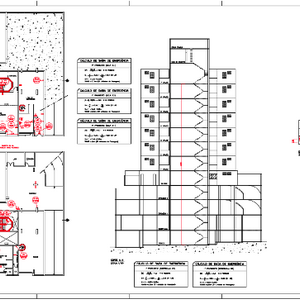 Projeto de rede de combate a incêndio
