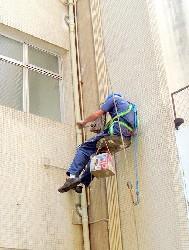 Prumada de coluna externa predial Prumada de coluna externa predial