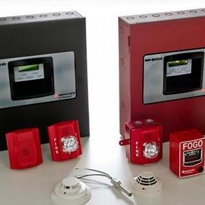 Sistema de alarme e detecção de incêndio Sistema de alarme e detecção de incêndio