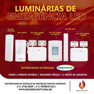 Sistema de iluminação de emergência Sistema de iluminação de emergência