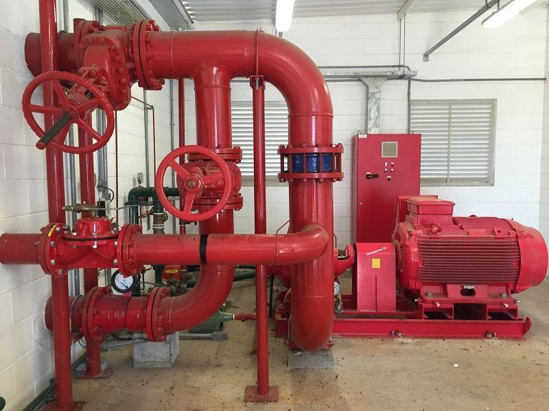 sistema de proteção contra incêndio