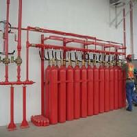 Sistema automático de detecção e supressão de incêndio