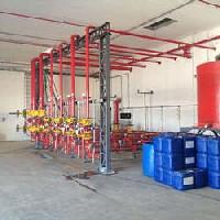 Sistema de combate a incêndio por espuma Sistema de combate a incêndio por espuma