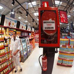 Sistema sprinkler contra incêndio