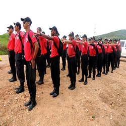 Treinamento de brigada de incêndio